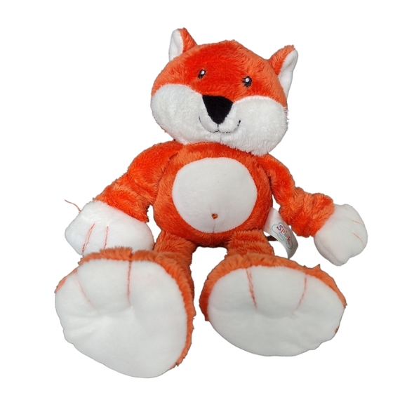 Spark Create Imagine Fox Plush Rattle Lovey 10" - Picture 1 of 8